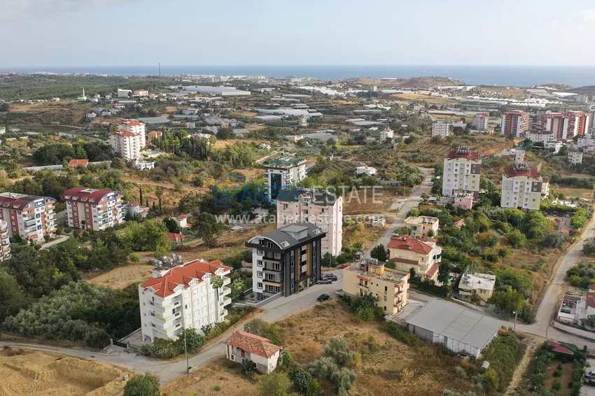 Доступная курортная недвижимость в Алании - Авсаллар на этапе строительства 4 