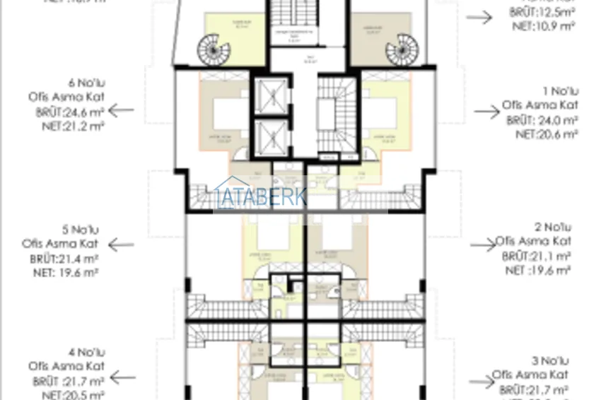 Купить дешево Новый жилой комплекс в центре Алании, район пляжа Клеопатра - квартиры от застройщика 5