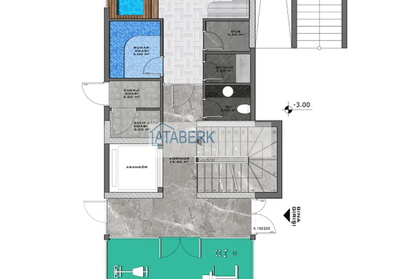 Купить дешево Квартиры и коммерческое помещение напрямую от застройщика в Алании, район Каргыджак - вторая береговая линия 6 