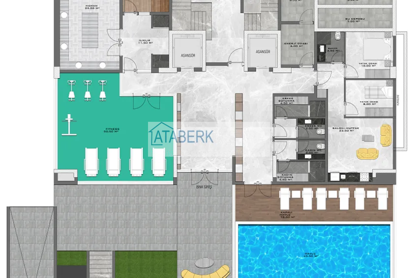 Купить дешево Новый проект жилой комплекс в районе Махмутлар! 1 