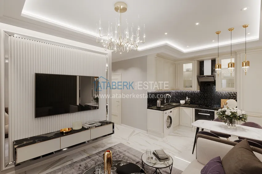 Приобрести Квартира от инвестора в Махмутларе в строящемся комплексе 5 