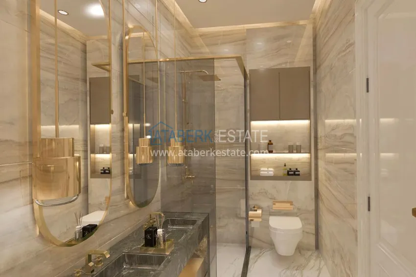 Приобрести Новый проект офф-плана в центре Алании – курортная недвижимость, по минимальным стартовым ценам 11