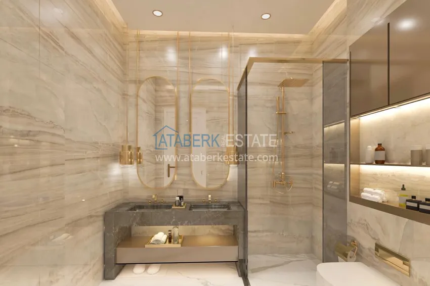 Приобрести Новый проект офф-плана в центре Алании – курортная недвижимость, по минимальным стартовым ценам 12