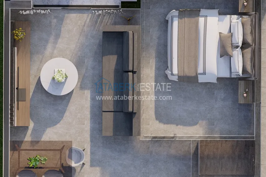 Купить дешево Квартиры в центре Алании от инвестора в новом строящемся комплексе 2 