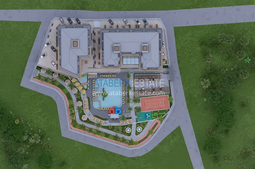 Новый инвестиционный проект жилого комплекса премиум-класса в районе Оба 12 