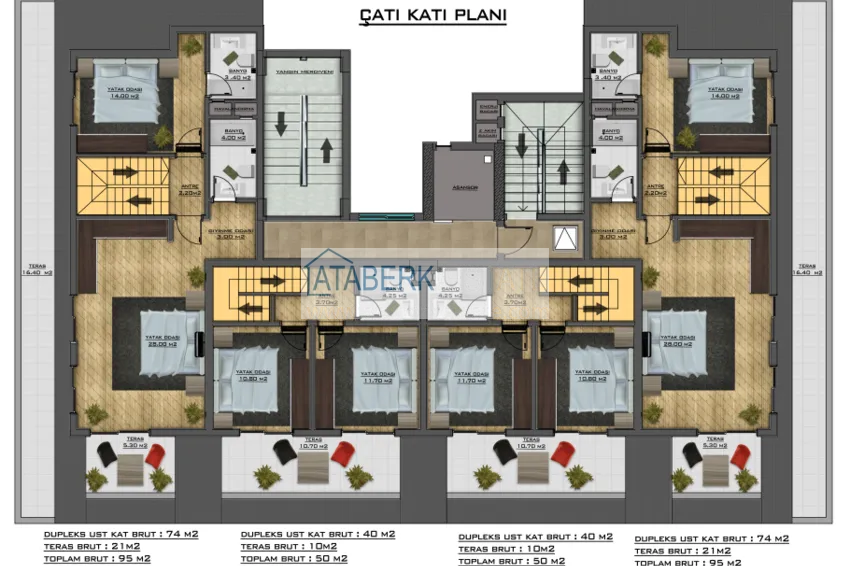 Купить дешево Недвижимость в Каргыджаке – Алания, на этапе строительства 2 