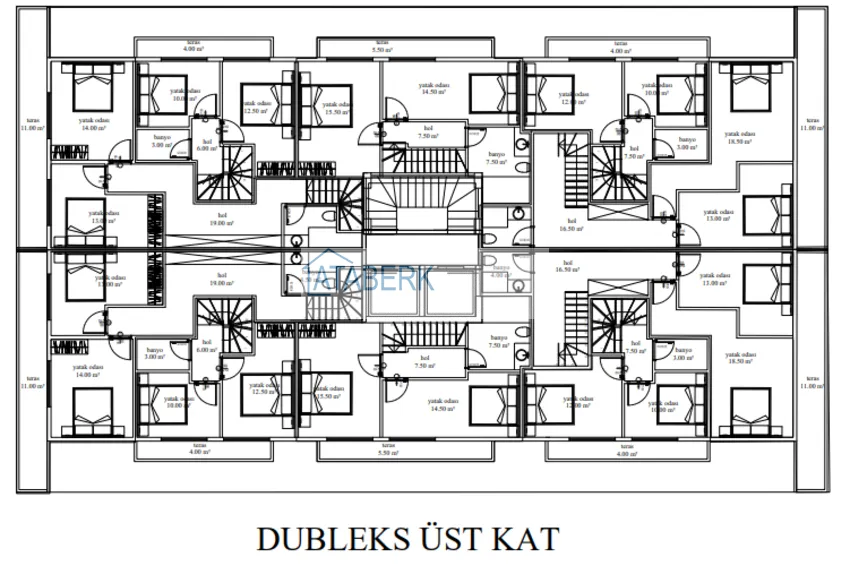 Купить дешево Старт продаж! Квартиры напрямую от застройщика в Алании - район Кестель 11 