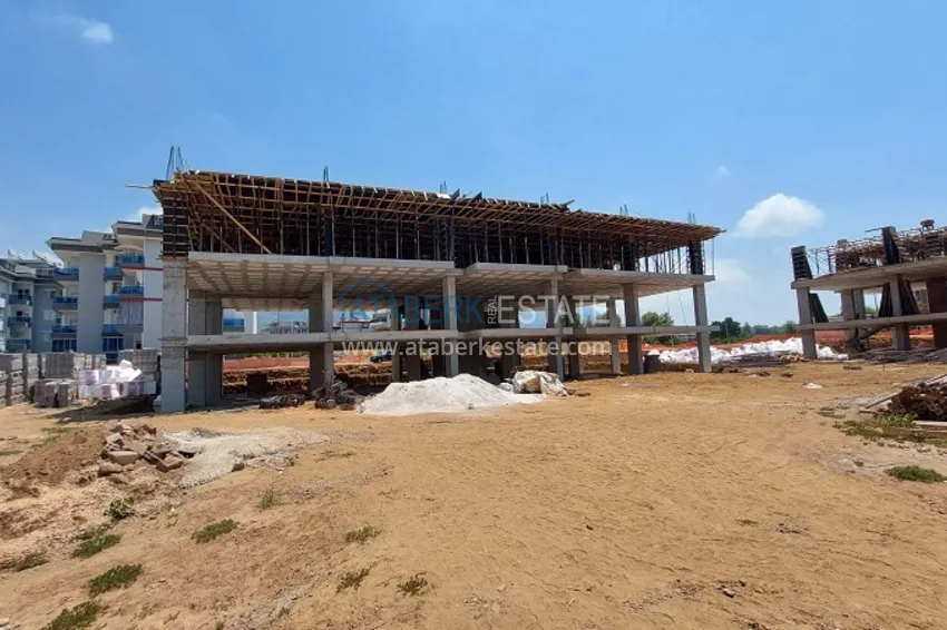 Новый проект малоэтажного жилого комплекса в Алании - район верхняя Оба 23 