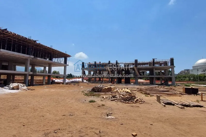 Новый проект малоэтажного жилого комплекса в Алании - район верхняя Оба 26 