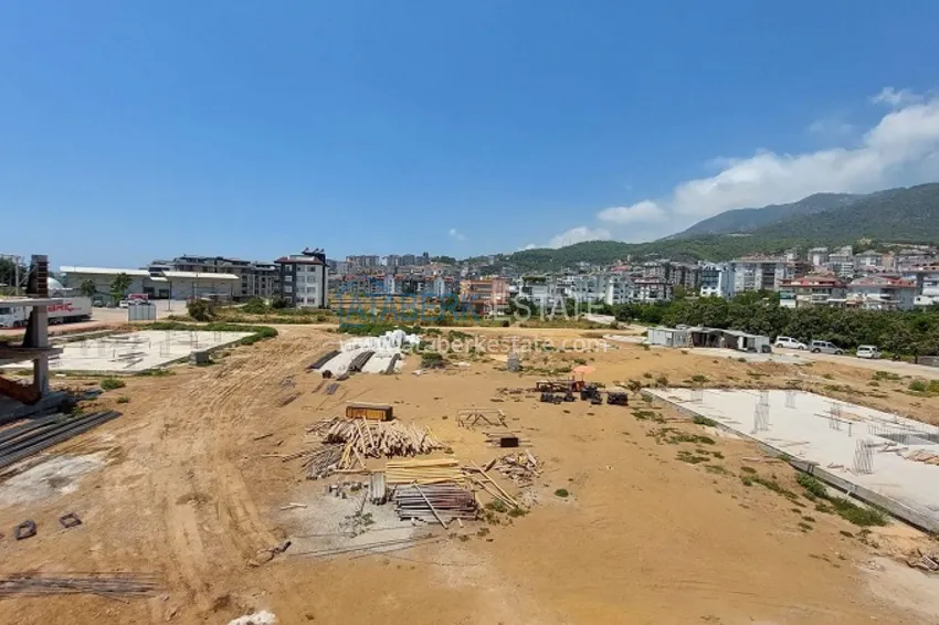 Новый проект малоэтажного жилого комплекса в Алании - район верхняя Оба 28 