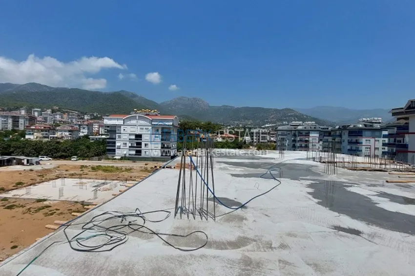 Новый проект малоэтажного жилого комплекса в Алании - район верхняя Оба 32 