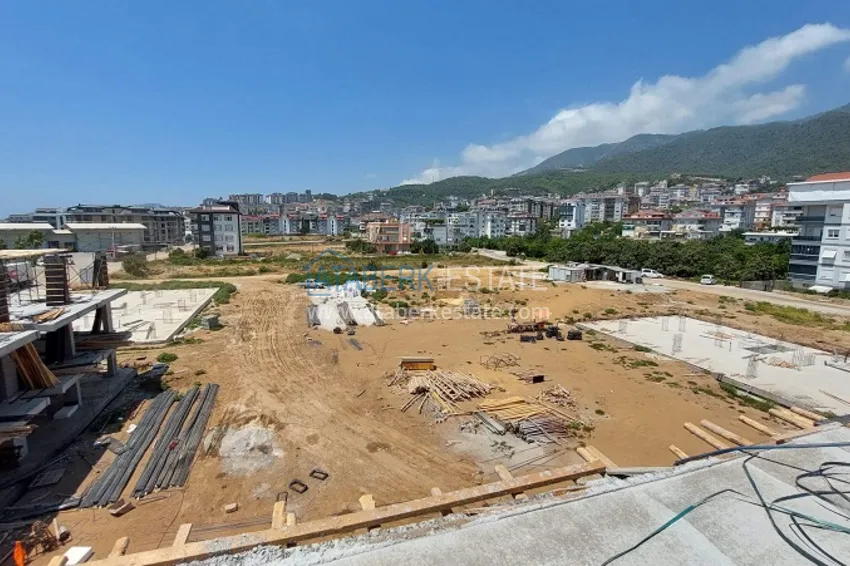 Новый проект малоэтажного жилого комплекса в Алании - район верхняя Оба 35 