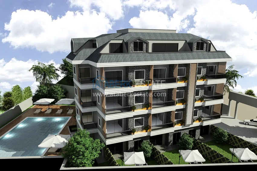 Новый проект бутик-комплекса в Алания – район Каргыджак 2 