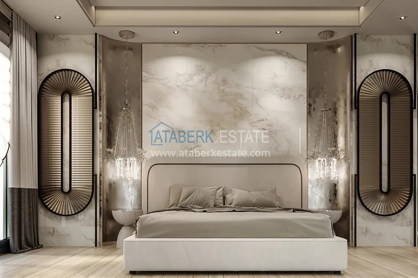 Приобрести Уникальный новый проект в районе Тепе – Алания. С правом на гражданство 10