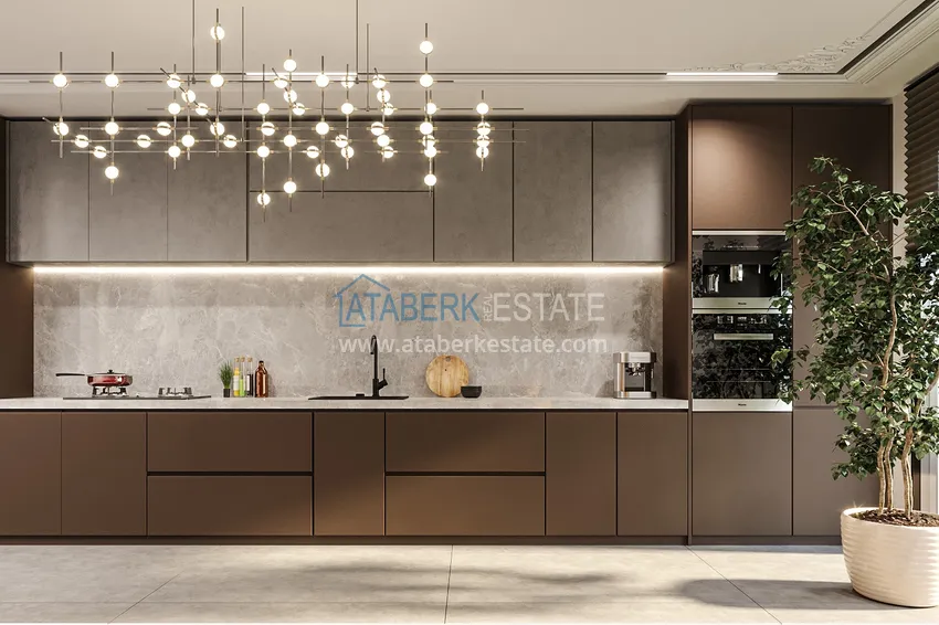 Приобрести Уникальный новый проект в районе Тепе – Алания. С правом на гражданство 9