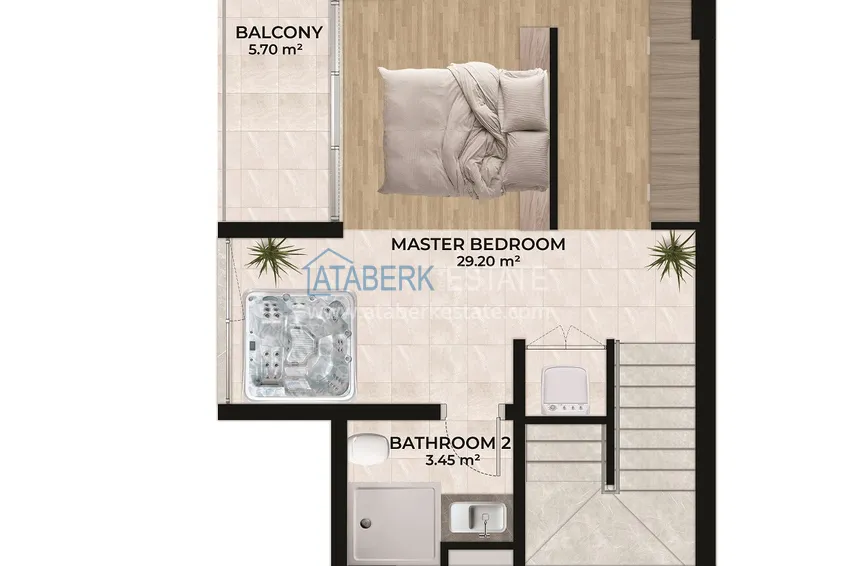 Купить дешево Новый проект элитных вилл – коттеджный комплекс в горном районе Алании, Тепе 6