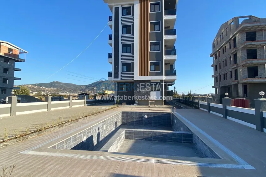 Совершенно новая трехкомнатная квартира с видом на горы в Алании - Газипаша 1 