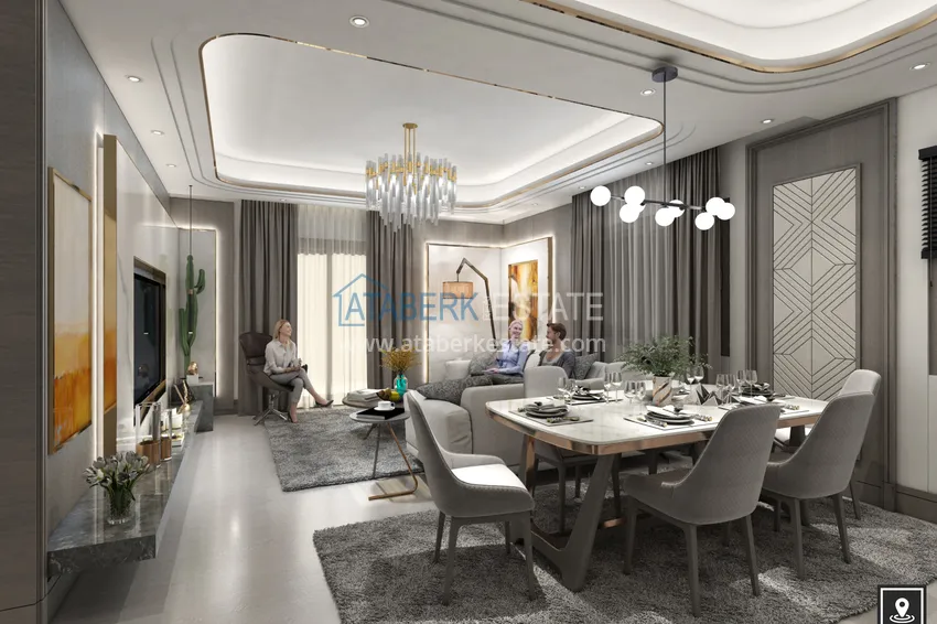 Приобрести Квартиры в жилом комплексе в Окурджаларе, Алания 3