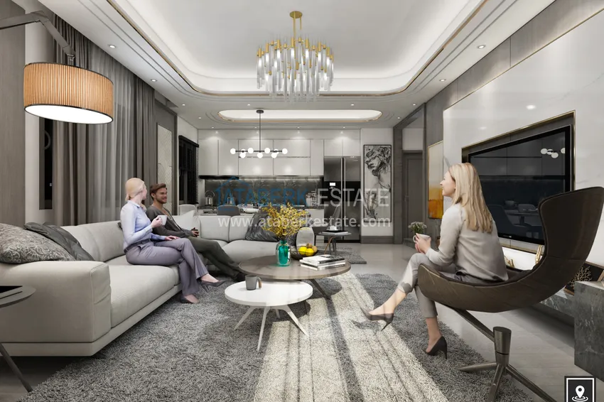 Приобрести Квартиры в жилом комплексе в Окурджаларе, Алания 5