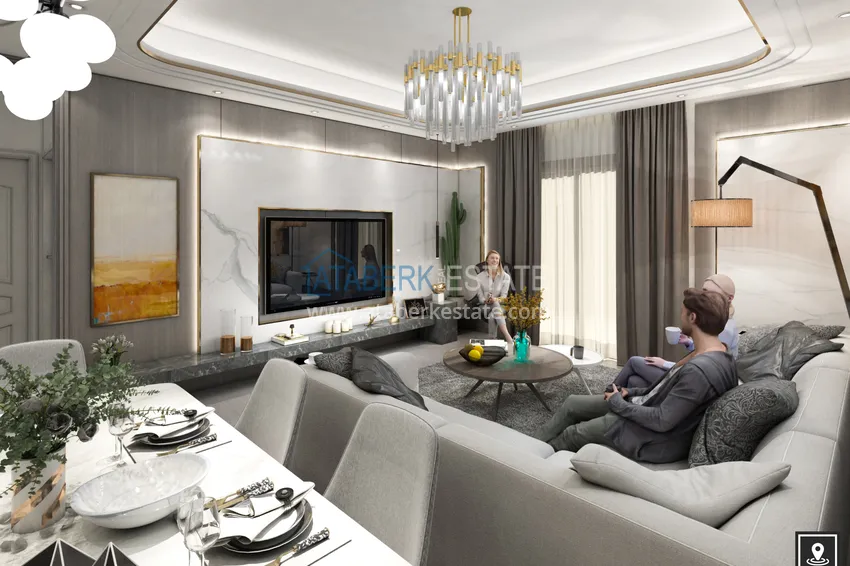 Приобрести Квартиры в жилом комплексе в Окурджаларе, Алания 7