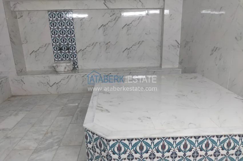 Пентхаус с новой мебелью в центре Алании – район пляжа Клеопатра 11