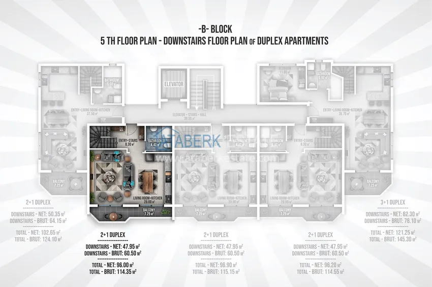 Купить дешево Квартиры в жилом комплексе в Окурджаларе, Алания 11