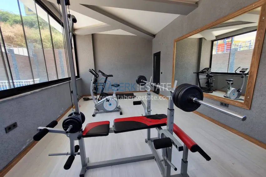 Пентхаус-дуплекс в Махмутларе с мебелью в элитном комплексе  10 