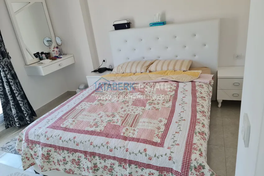 Приобрести Квартира в Махмутларе двухкомнатная с мебелью и видом на море и горы 11