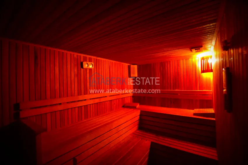 Аренда квартиры 1+1 в Махмутларе в комплексе на первой береговой линии B26 14 