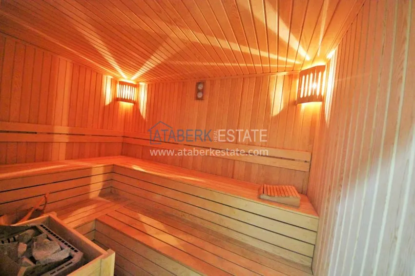 Квартира в Махмутларе двухкомнатная с мебелью и видом на море и горы 12