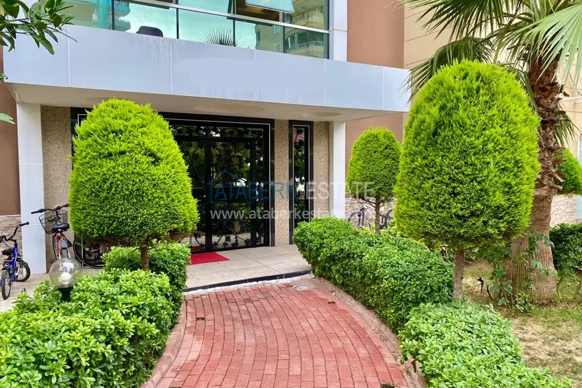 Квартира с открытым видом на море в Махмутларе – дизайнерский интерьер, новая мебель 10