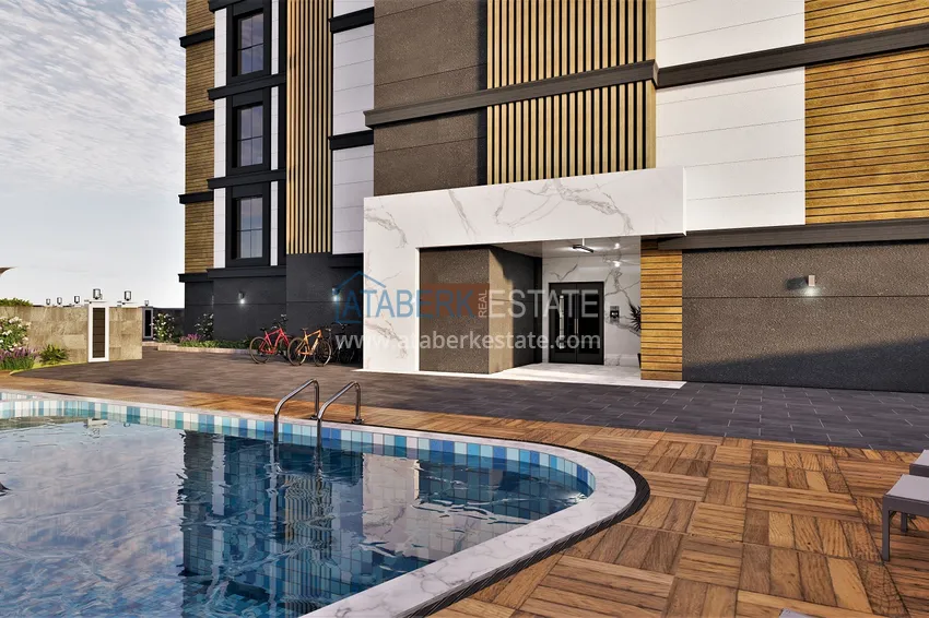 Новый проект жилого комплекса с инфраструктурой – Алания, Газипаша 11 