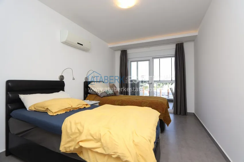 Приобрести Квартира в районе Оба с мебелью, в современном жилом комплексе 10 