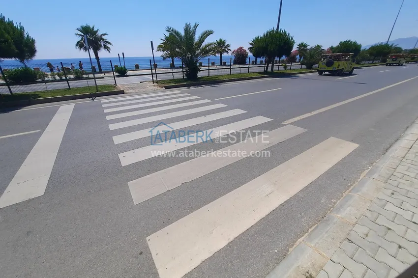 Квартира с мебелью в уютном комплексе на 1 береговой линии в Кестеле 11 