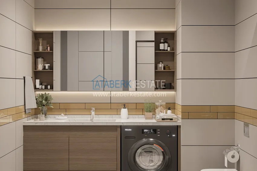 Приобрести Квартиры в Анталии – Алтынташ, по доступным ценам в строящемся жилом комплексе 8 