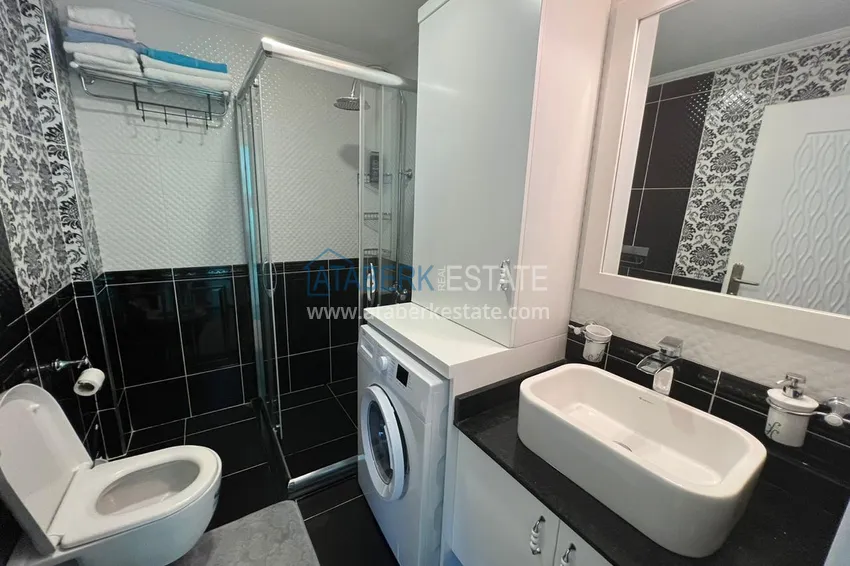 Приобрести Квартира Алания, Махмутлар меблированная с видом на море и горы 11 