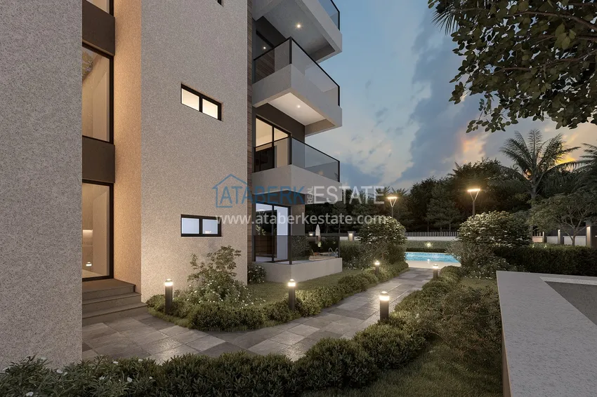 Квартиры в Анталии – Алтынташ, по доступным ценам в строящемся жилом комплексе 12 