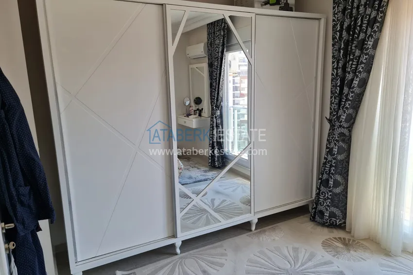 Приобрести Квартира в Махмутларе двухкомнатная с мебелью и видом на море и горы 13