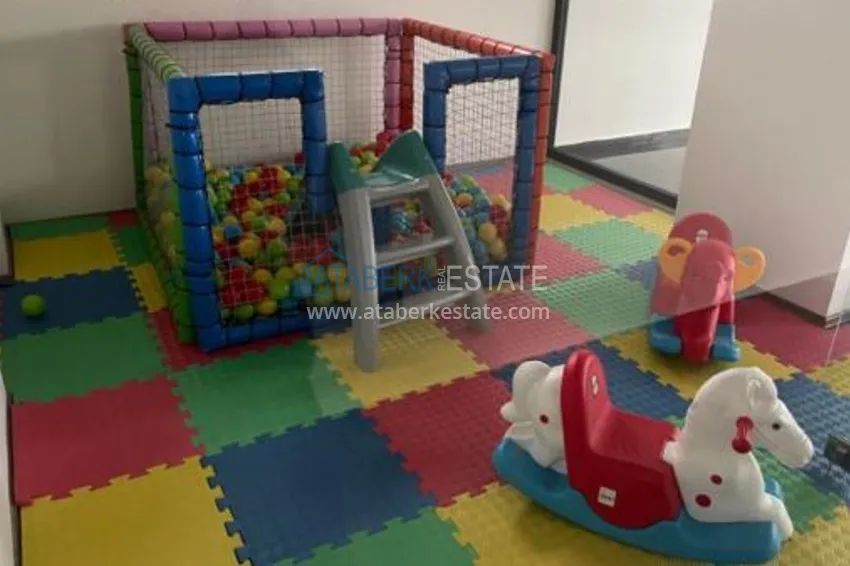 Квартира с выходом в сад, видом на горы и новой мебелью в районе Оба - Алания 14