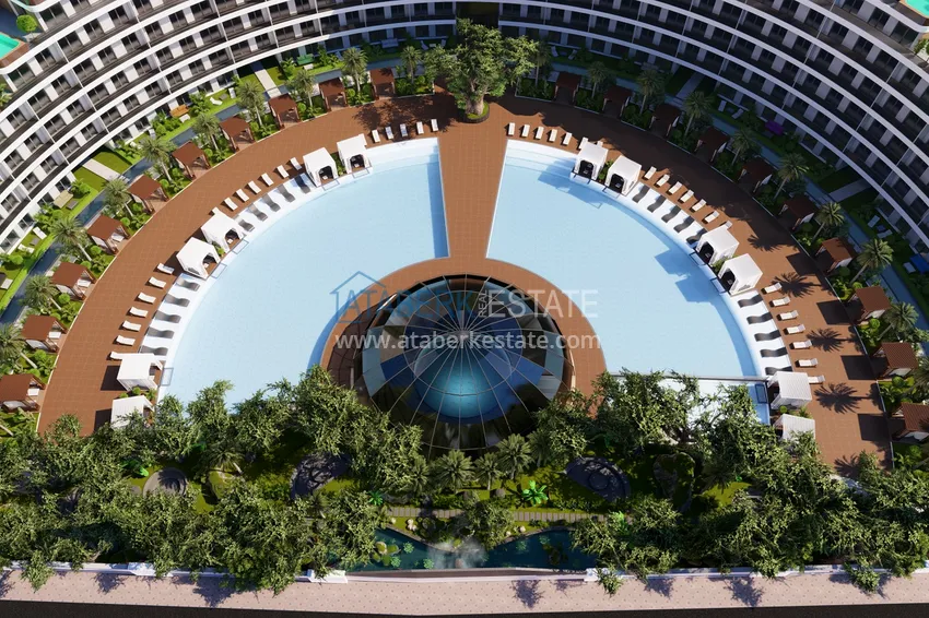 Жилой комплексе отельного типа на этапе строительства в Анталии – Алтынташ! Квартиры напрямую от надежного застройщика 12