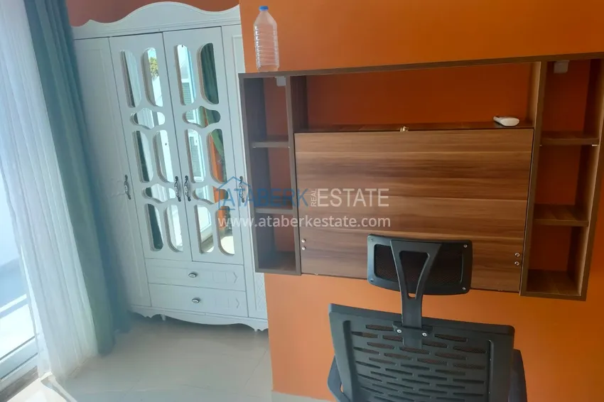 Приобрести Пентхаус с новой мебелью в центре Алании – район пляжа Клеопатра 12