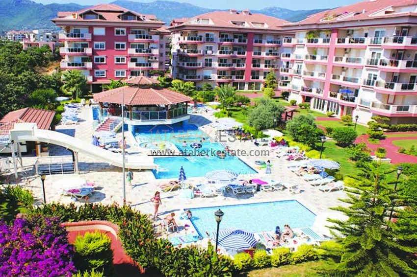 Квартира в Оба с мебелью и видом на горы в комфортабельном комплексе 15 