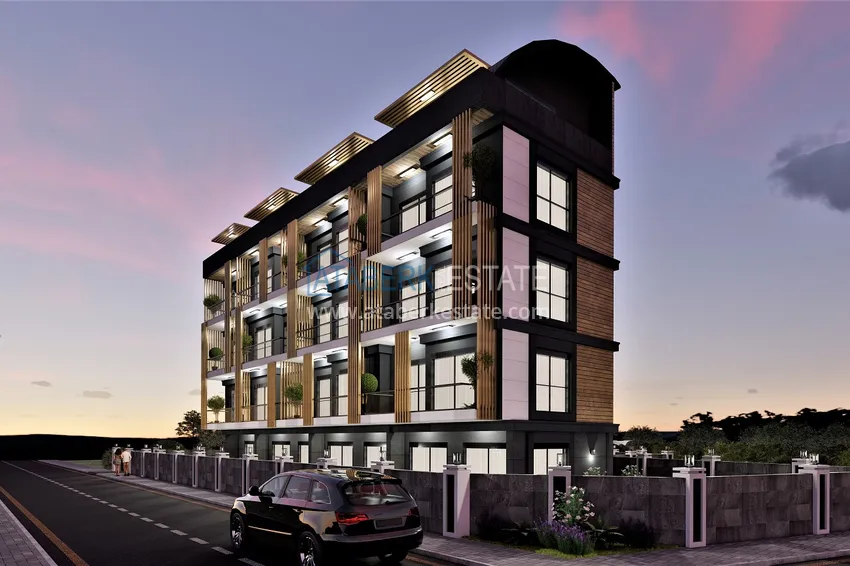 Новый проект жилого комплекса с инфраструктурой – Алания, Газипаша 13 