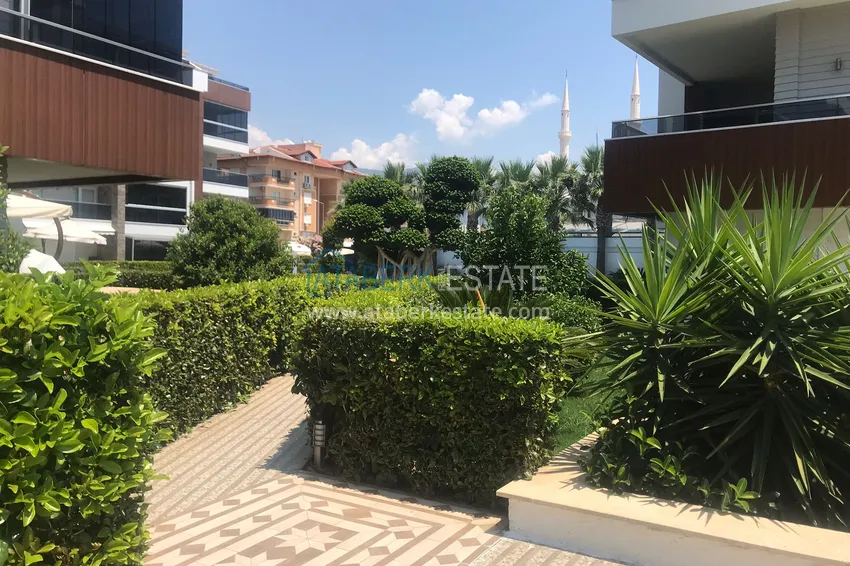 Квартира в районе Оба с мебелью, в современном жилом комплексе 13 