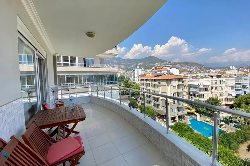Приобрести Квартира в центре Алании с мебелью и видом на горы в шаговой доступности от моря 13 