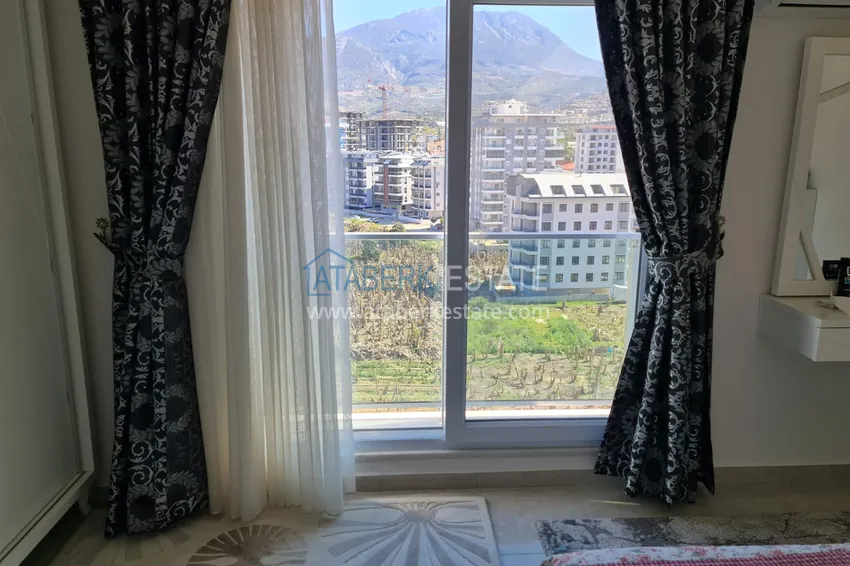 Приобрести Квартира в Махмутларе двухкомнатная с мебелью и видом на море и горы 14