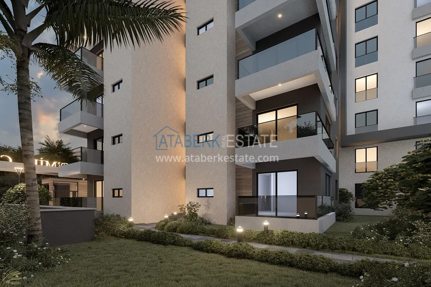 Квартиры в Анталии – Алтынташ, по доступным ценам в строящемся жилом комплексе 13 