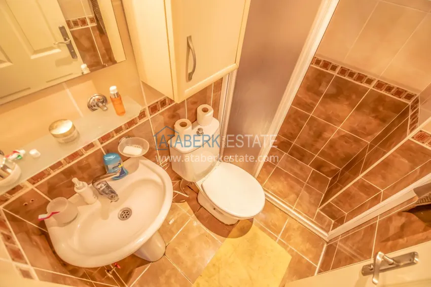 Приобрести Дуплекс в центре Алании – район пляжа Клеопатра, всего в 300 метрах от моря 13 