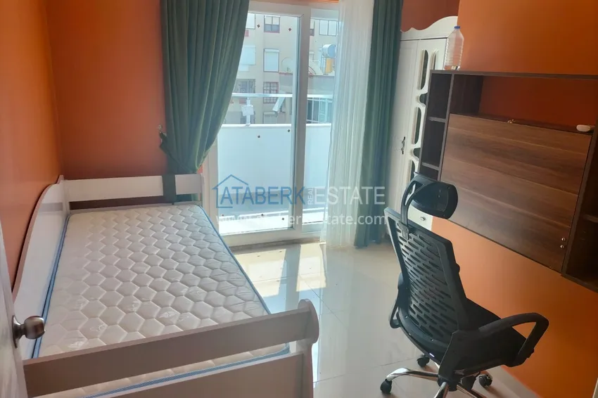 Приобрести Пентхаус с новой мебелью в центре Алании – район пляжа Клеопатра 13