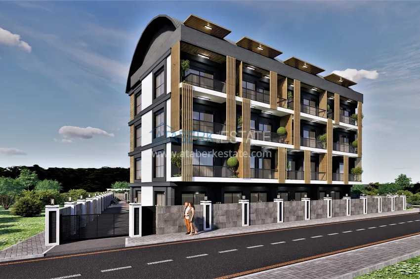 Новый проект жилого комплекса с инфраструктурой – Алания, Газипаша 14 